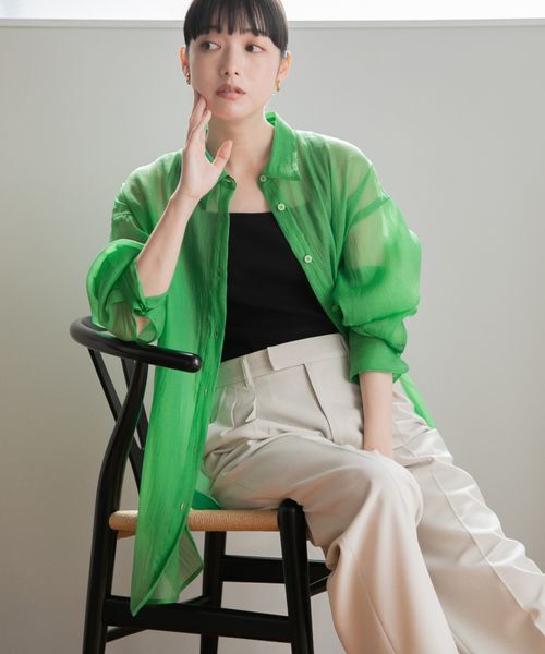 LOWRYS FARM「ソウバリスクエアタンクトップ」|ニット・セーター|