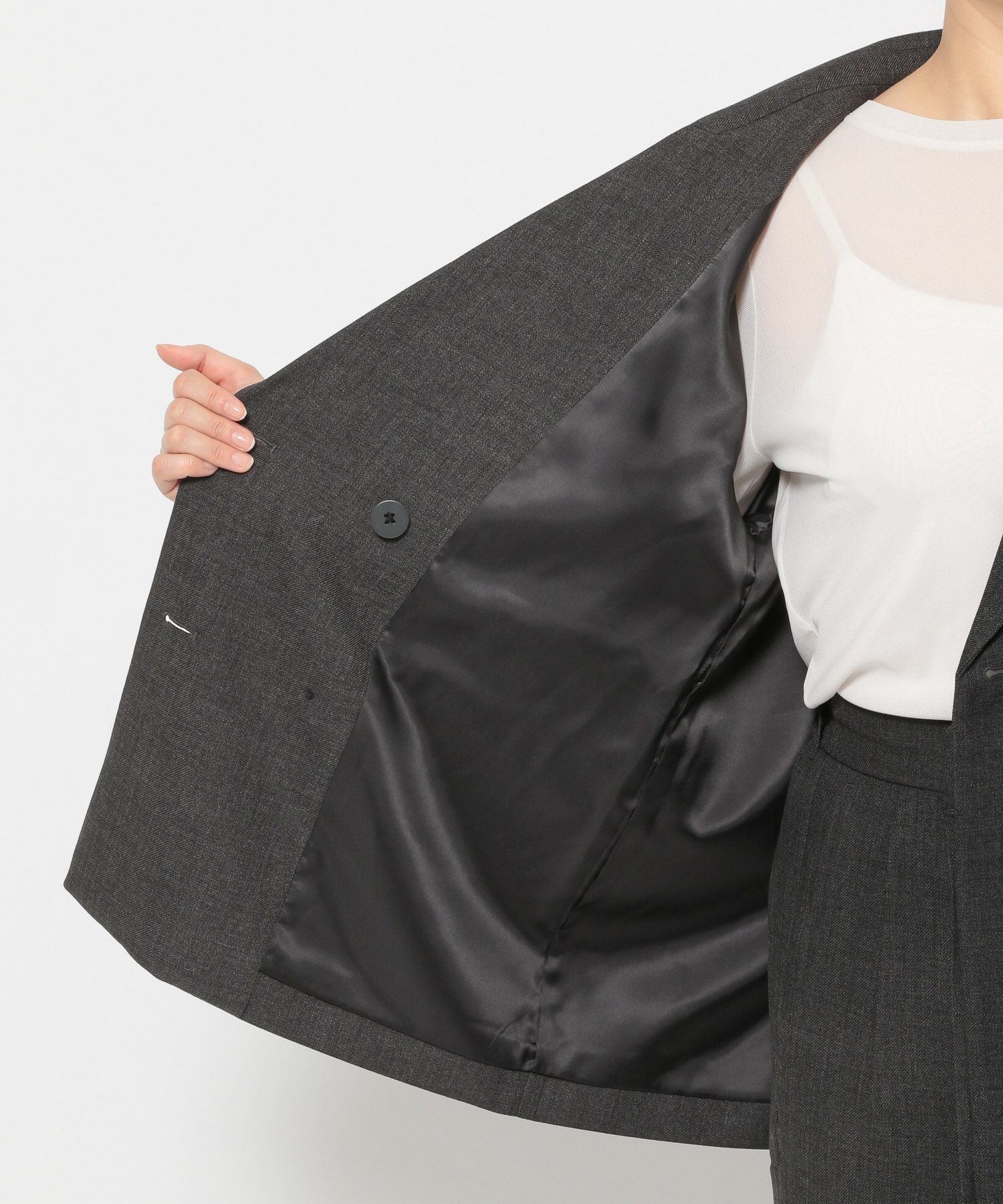 LOWRYS FARM「メランジツイルジャケット」|その他|