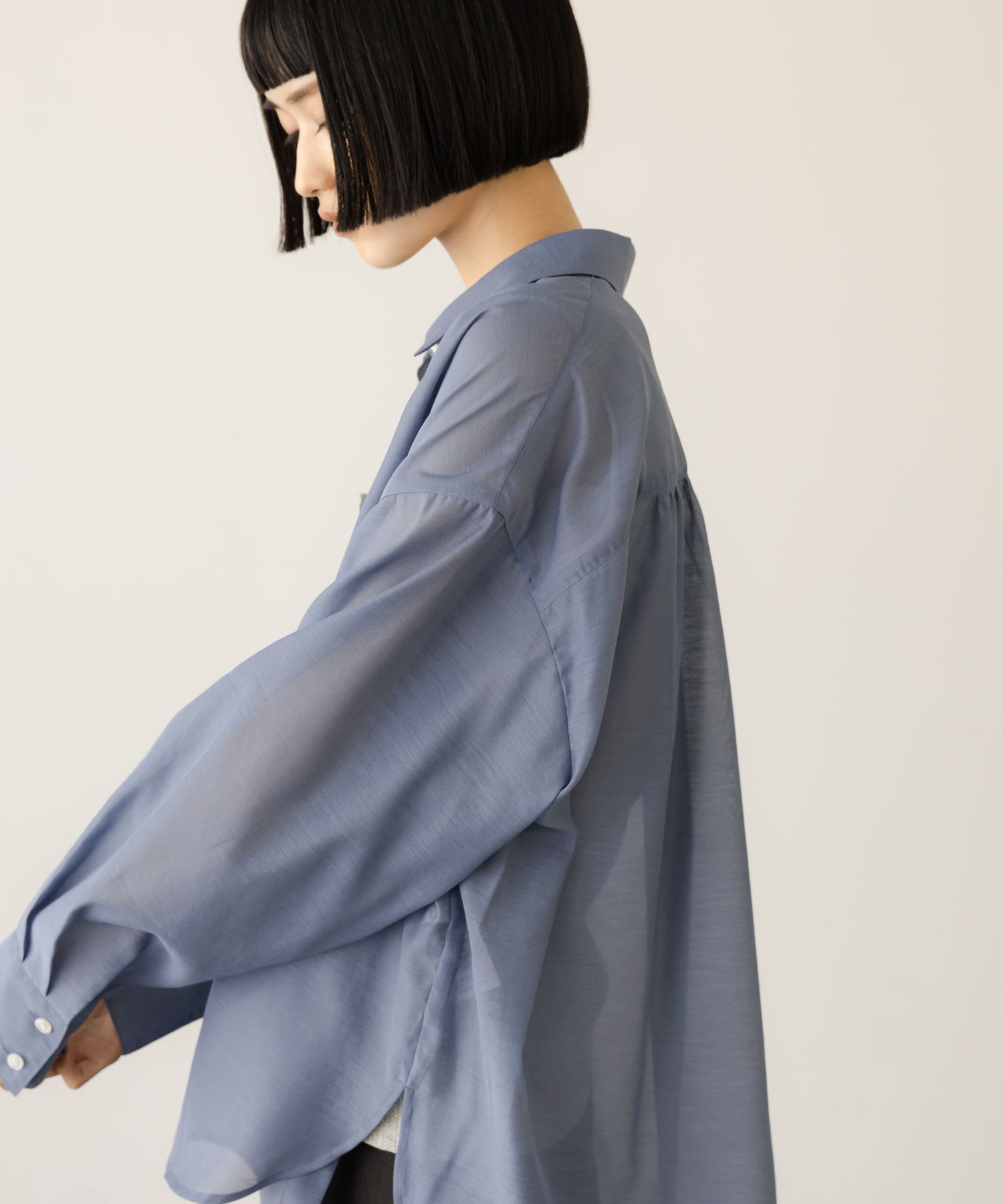 LOWRYS FARM「ｼｱｰｼｬﾂLS」|シャツ・ブラウス|