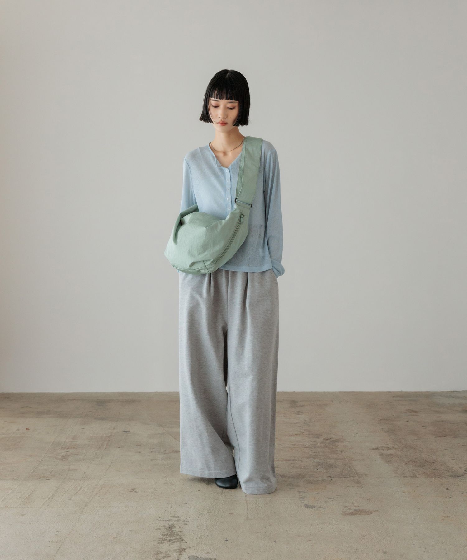 LOWRYS FARM「USEFULヘンリープルオーバーLS」|Tシャツ・カットソー|