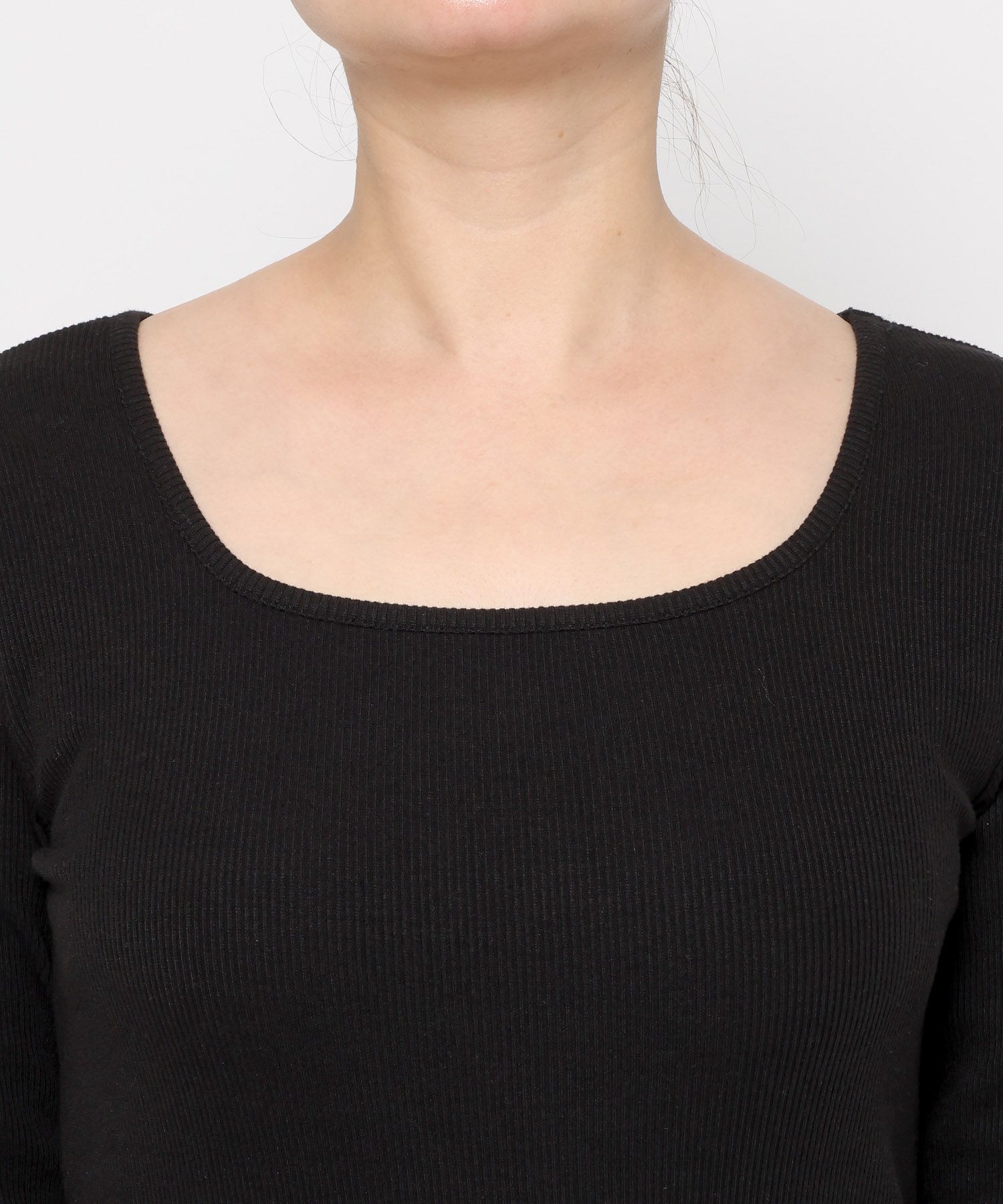 LOWRYS FARM「 リブタイトＬＳ」|Tシャツ・カットソー|