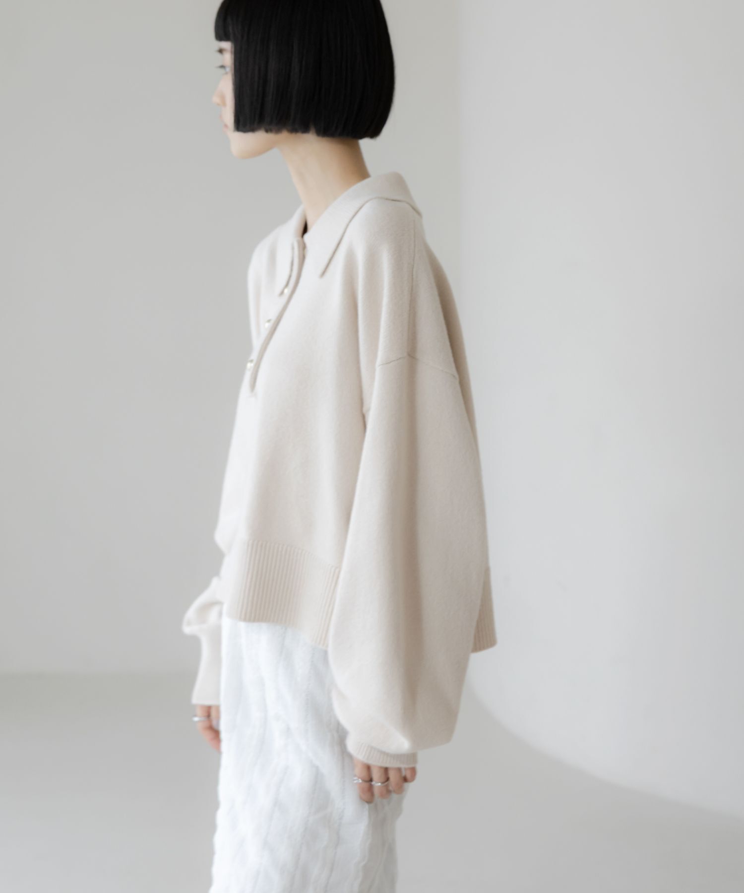 LOWRYS FARM「ﾎﾟﾛﾆｯﾄLS」|ニット・セーター|