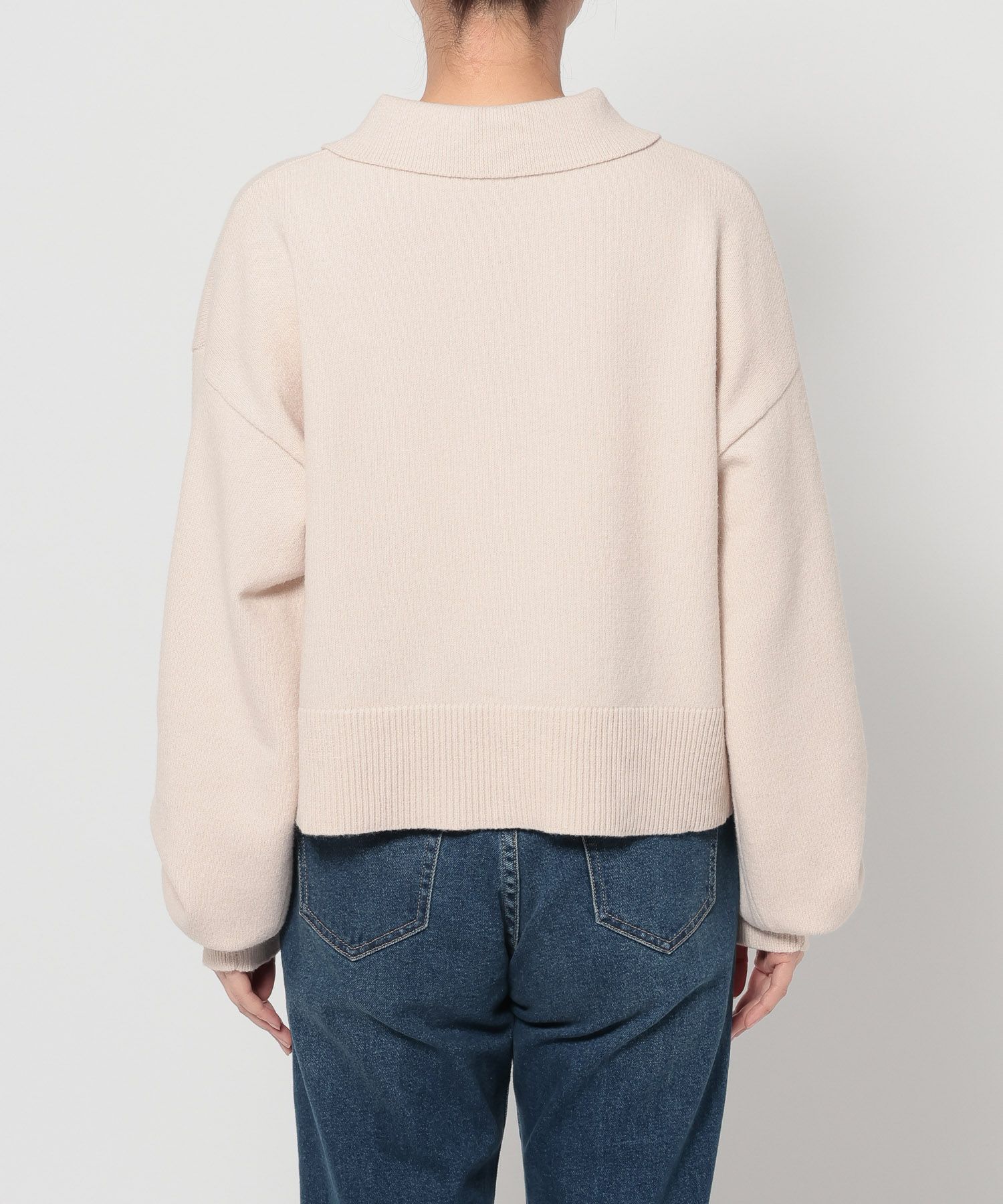 LOWRYS FARM「ﾎﾟﾛﾆｯﾄLS」|ニット・セーター|