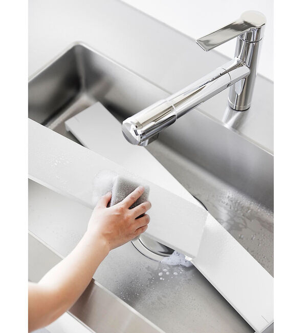 collex「【tower/タワー】奥行伸縮排気口カバー60cmコンロ用」|食器・キッチングッズ|