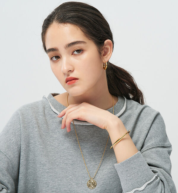 collex「【dignif】【金属アレルギー対応】ウェーブバングル」|ブレスレット・バングル|