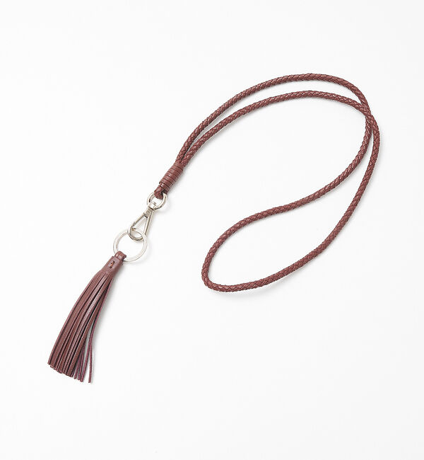 collex「【Dragon/ドラゴン】Leather necklace Keyring」|ネックレス|ブラウン