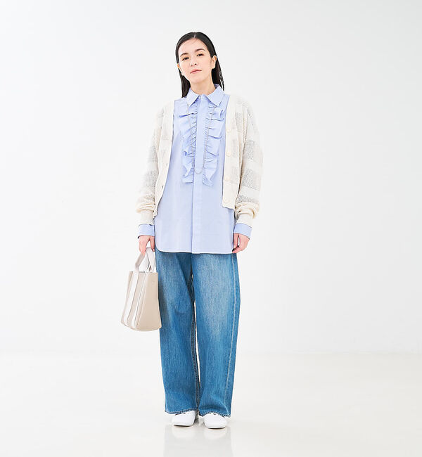 collex「フロントフリルシャツ」|シャツ・ブラウス|