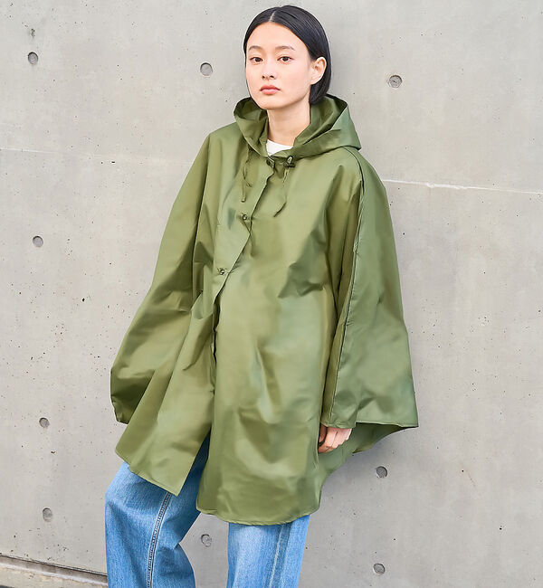 collex「レインポンチョ【assa】【WEB限定】」|傘|カーキ