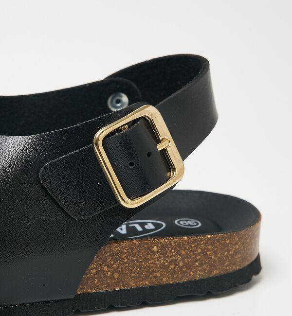 collex「【WEB限定】【PLAKTON/プラクトン】バックルサンダル」|サンダル|