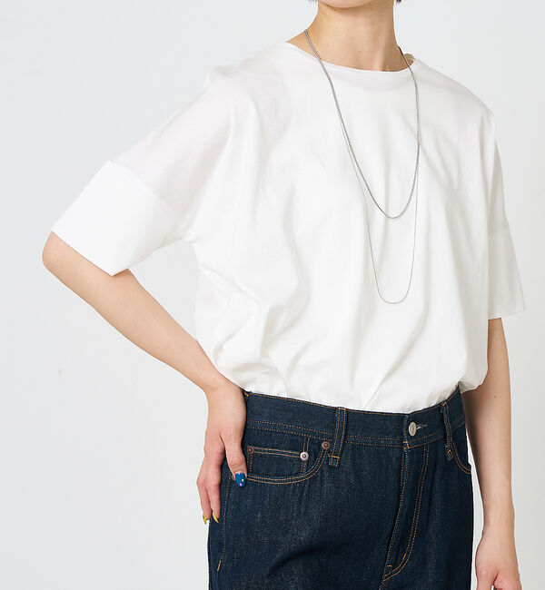 collex「【dignif】【金属アレルギー対応】ダブルチェーンロングネックレス」|ネックレス|