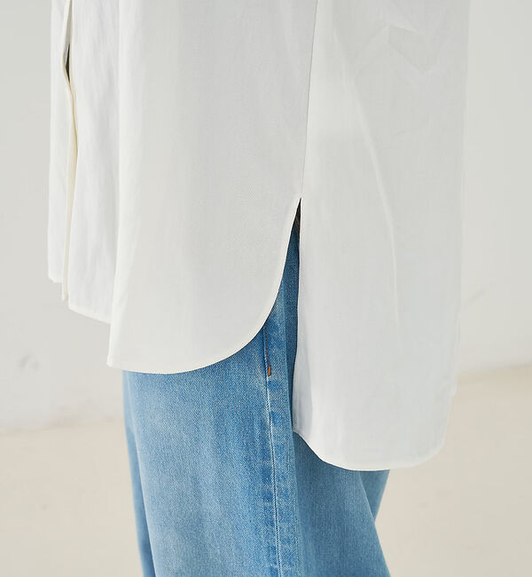 collex「フロント切替バックギャザーシャツ」|シャツ・ブラウス|