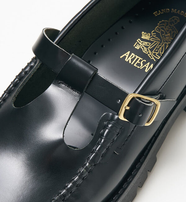 collex「【ARTESANOS/アルティサノス】Tストラップローファー」|ローファー|