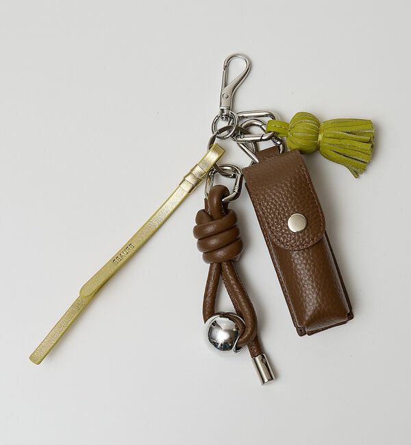 collex「【WEB限定】【Beau're/ヴュレ】リップケース付きレザーチャーム」|チャーム・キーホルダー|