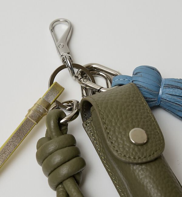 collex「【WEB限定】【Beau're/ヴュレ】リップケース付きレザーチャーム」|チャーム・キーホルダー|