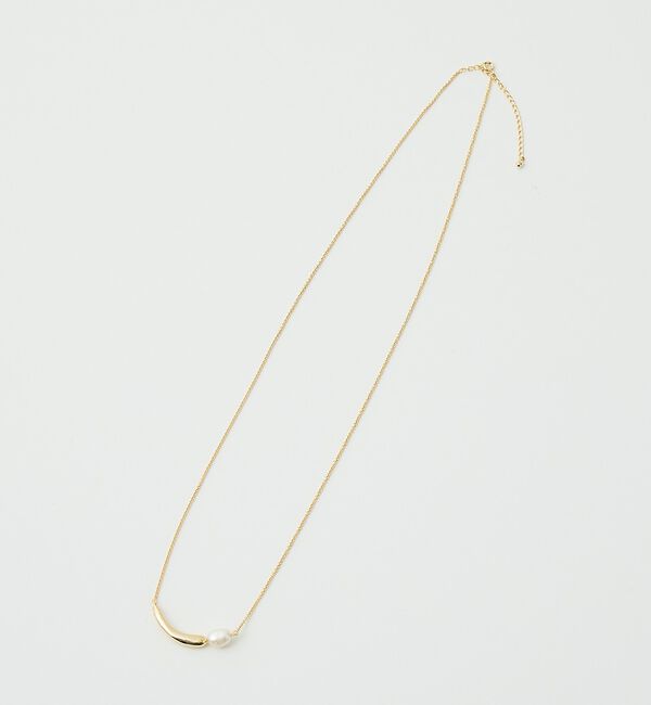 collex「【dignif】【金属アレルギー対応】パール&モチーフトップネックレス」|ネックレス|