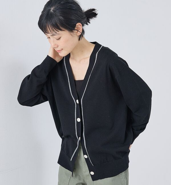 collex「シアーラインカーディガン」|カーディガン|