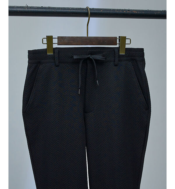 ABAHOUSE「【セットアップ対応】フクレジャガード へリンボン柄 スラックス」|スラックス|