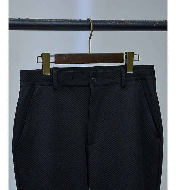 ABAHOUSE「【セットアップ対応】フクレジャガード へリンボン柄 スラックス」|スラックス|