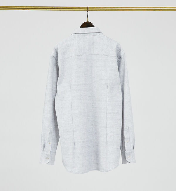 ABAHOUSE「【FLEX SHIRTS / Dry Moment使用】デニム シャンブレーシャ」|シャツ・ブラウス|