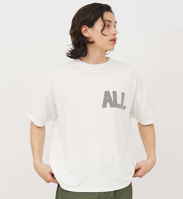 ABAHOUSE「【REMI RELIEF / レミ レリーフ】FRONT/BACK MESSAG」|Tシャツ・カットソー|