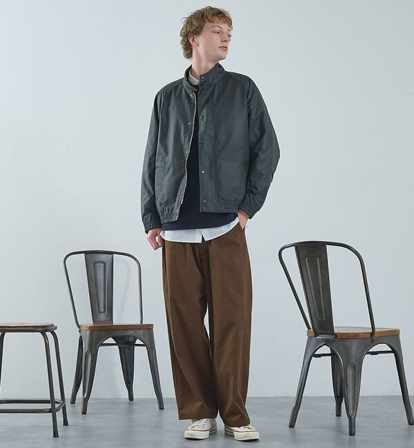 ABAHOUSE「【Barbour / バブアー】TRANSPORT / トランスポート スタンド」|ブルゾン・スタジャン|
