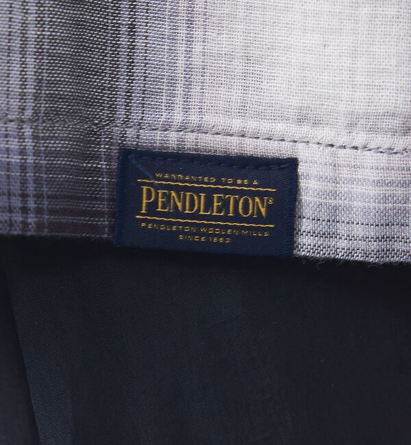 ABAHOUSE「【PENDLETON / ペンドルトン】オープンカラー チェック 半袖シャツ/」|シャツ・ブラウス|