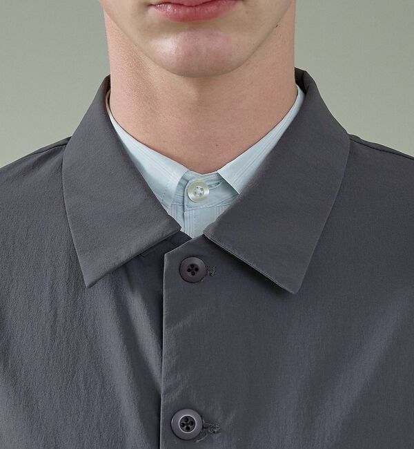 ABAHOUSE「【CORDURA】TUCK＆DARTS コーデュラナイロン シャツブルゾン /」|ブルゾン・スタジャン|