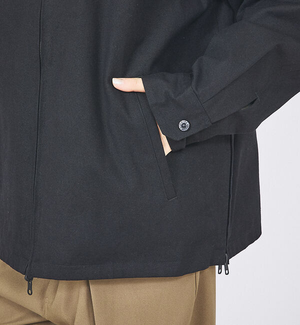 ABAHOUSE「【TAION / タイオン】NON DOWN REVERSIBLE VET BL」|ブルゾン・スタジャン|