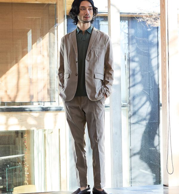 ABAHOUSE「【上下2点セット】COOL DRY TOUCH セットアップ/スーツ ジャケット」|スーツ|