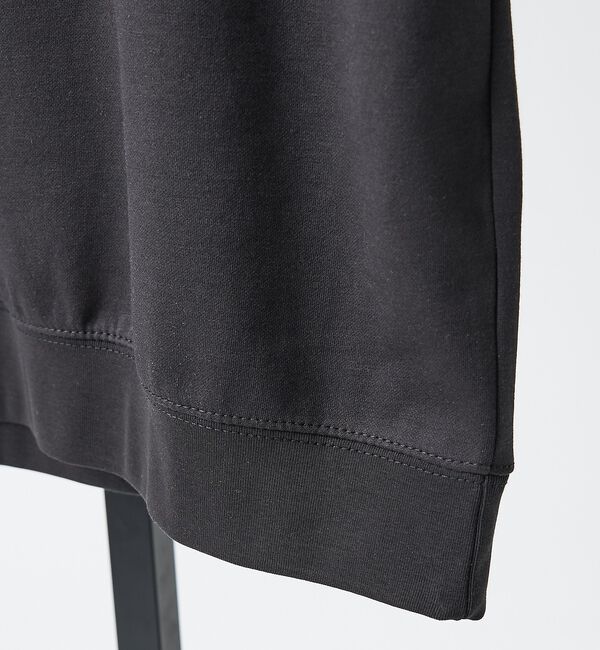 ABAHOUSE「【SMART CLOSET】シルキータッチ モックネック 長袖Tシャツ」|Tシャツ・カットソー|