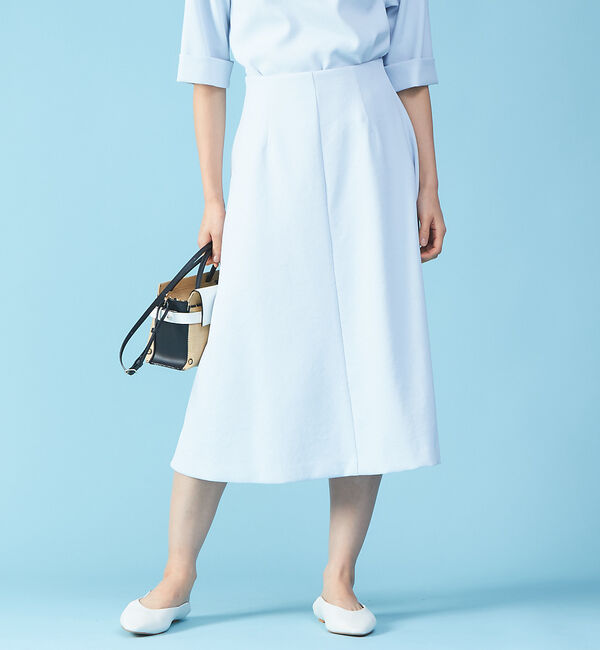 Rouge vif「フレアミディースカート」|スカート|ライトブルー