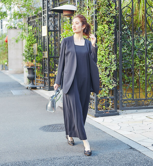 Rouge vif「【マザーニーズ】【オケージョン】ダブルクロスオールインワン」|オールインワン|