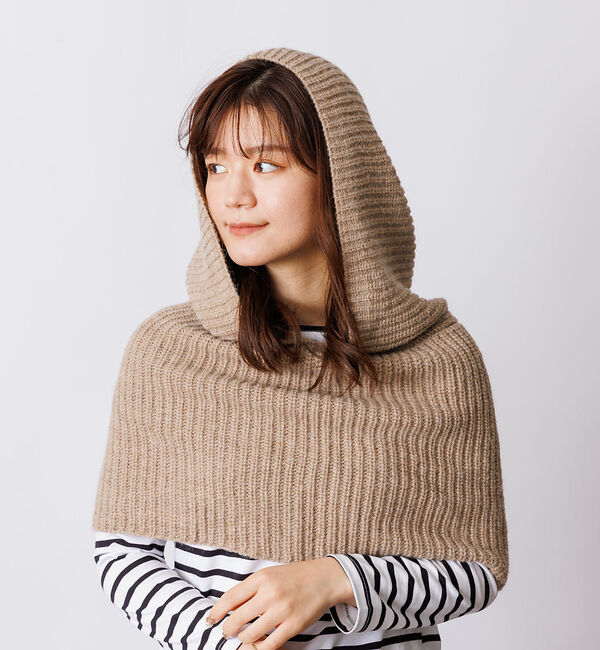 Rouge vif「【FRATELLI TALLI / フラテリータリー】フード型ネックウォーマー」|マフラー|