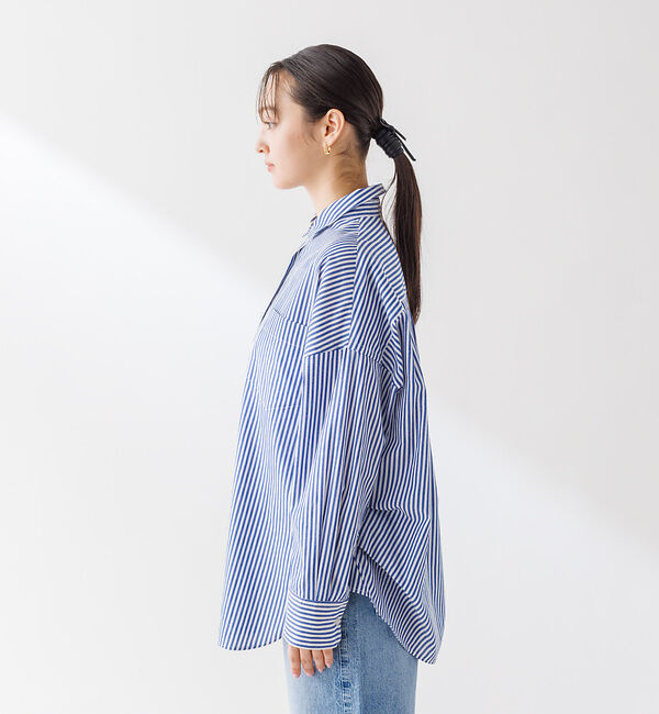 Rouge vif「コットンブロードタックフォルムシャツ」|シャツ・ブラウス|