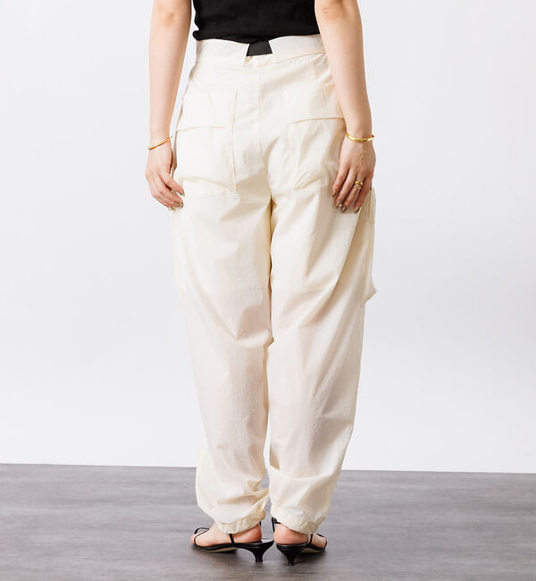 Rouge vif「撥水ナイロンライトジョグパンツ」|カーゴ|