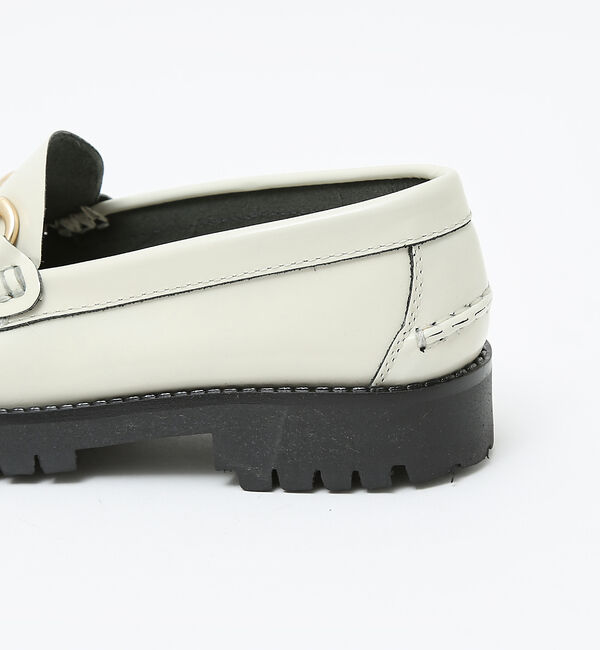 Rouge vif「【ARTESANOS/アルテサノス】 厚底レザーゴールドビットローファー」|ローファー|