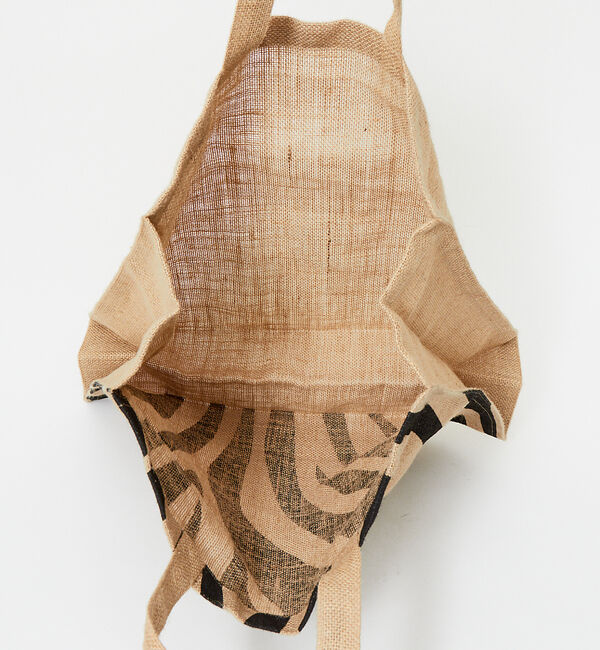 Rouge vif「【Maison Bengal/メゾンベンガル】ゼブラ柄ジュートバッグ」|トートバッグ|