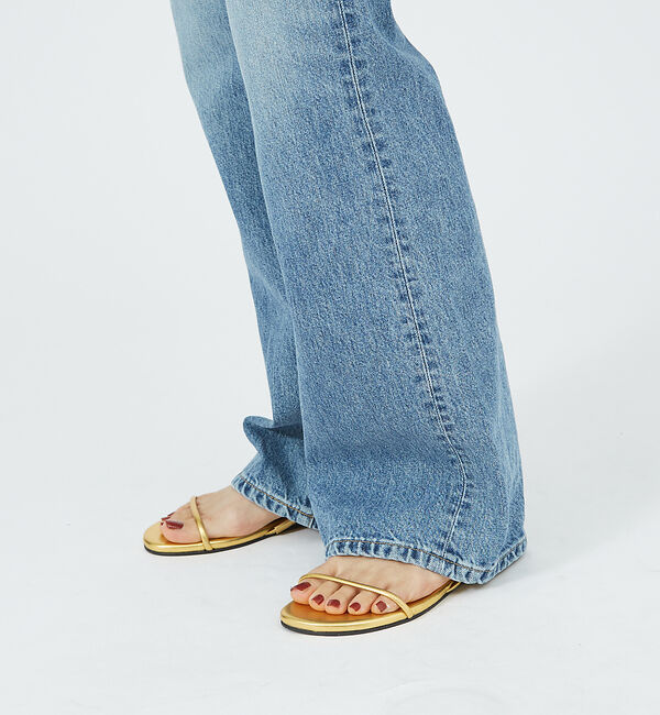 Rouge vif「＜25SS新色＞【SOMETHING/サムシング】LISA ヴィンテージ フレア」|デニム|