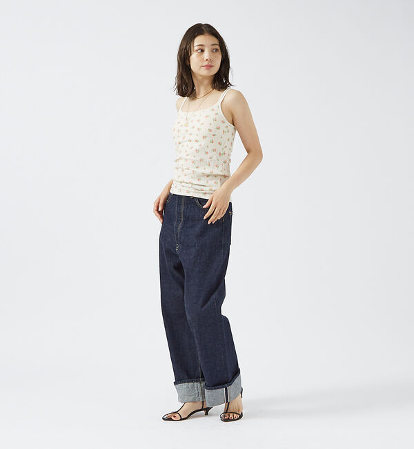 Rouge vif「【JEMORGAN/ジェーイーモーガン】花柄 カップ付キャミソール / TCワッ」|キャミソール|