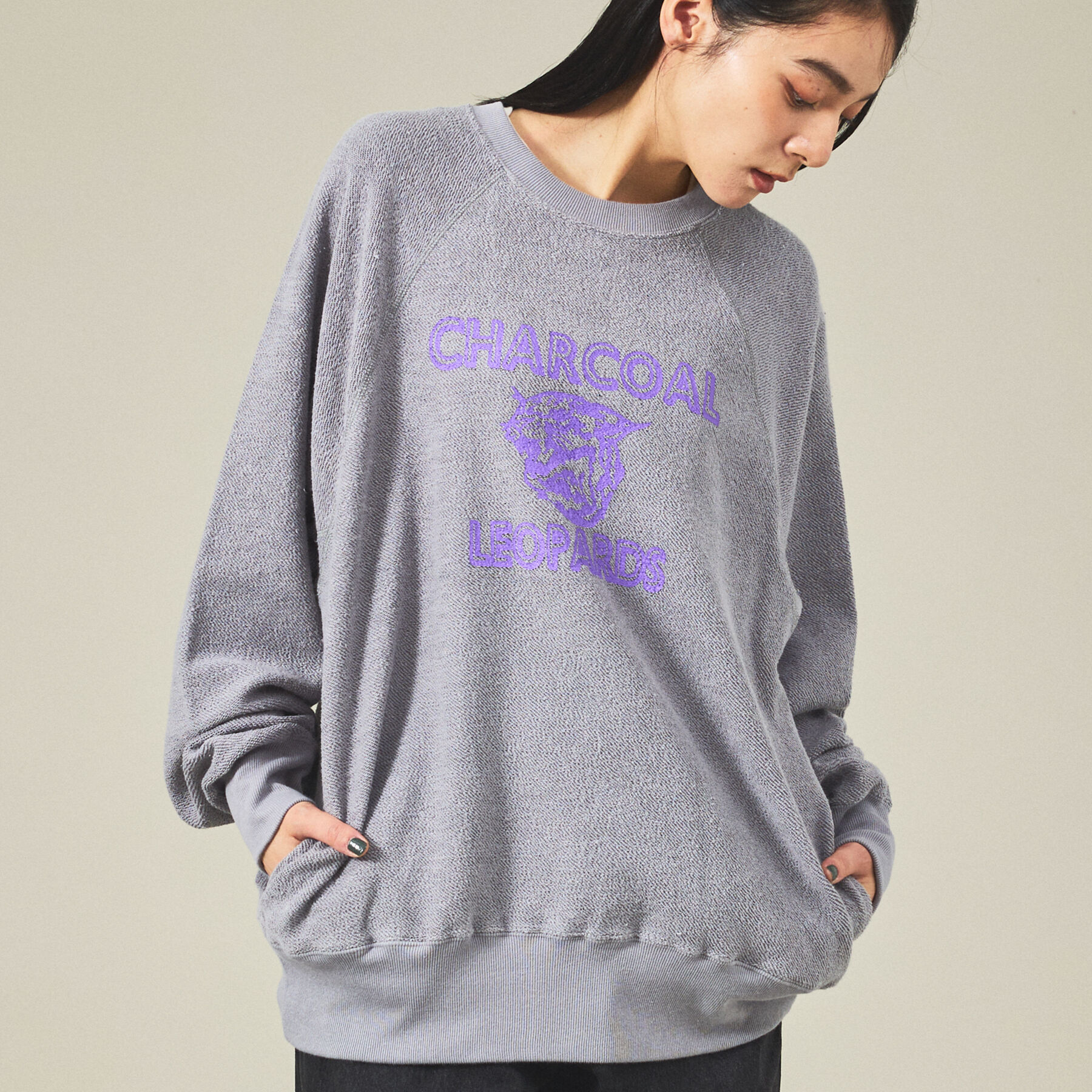 Rouge vif「26SS新色追加【ORIGINAL Charcoal &times; Americana】L」|スウェット・ジャージ|グレー