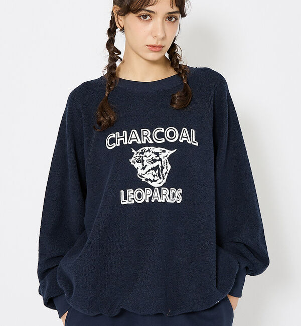 Rouge vif「26SS新色追加【ORIGINAL Charcoal &times; Americana】L」|スウェット・ジャージ|ネイビー
