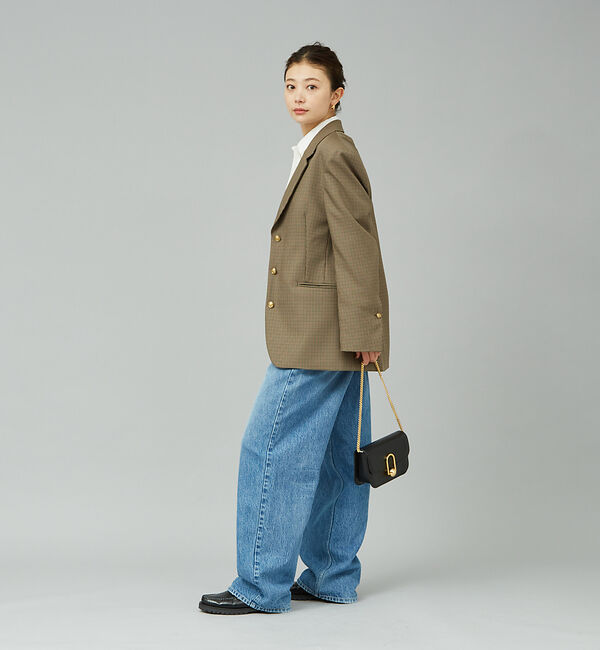 Rouge vif「チェックビックジャケット」|テーラードジャケット|