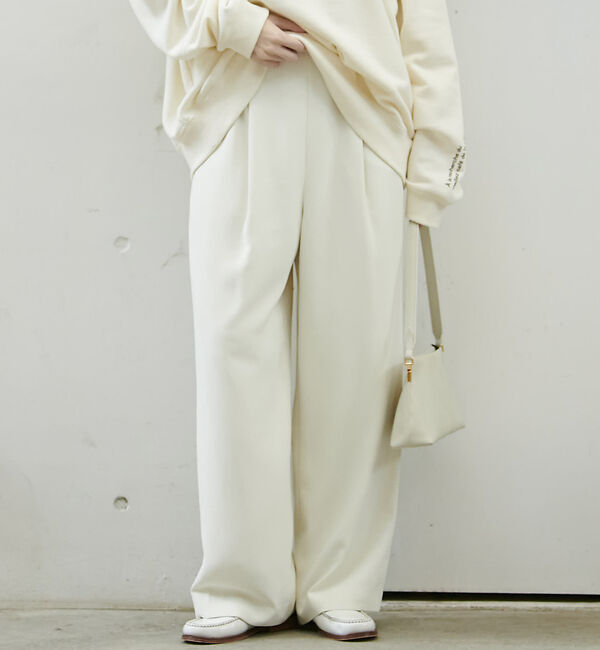 Rouge vif「ジョーゼットサスペンダーパンツ」|その他|オフホワイト