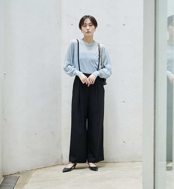 Rouge vif「ジョーゼットサスペンダーパンツ」|その他|