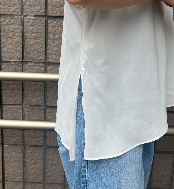 Rouge vif「アシメトリースリーブブラウス」|シャツ・ブラウス|