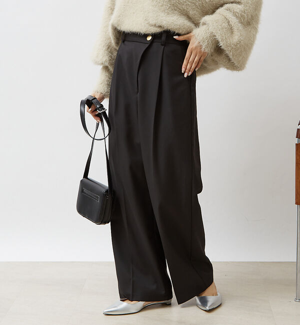 Rouge vif「【一部店舗限定】【2点セット】スリットジャケット＆ウエストクロスパンツSET」|テーラードジャケット|