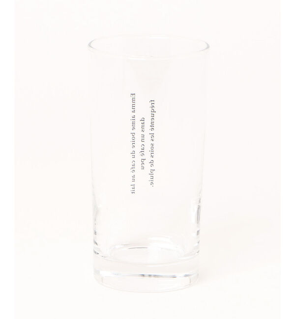 Rouge vif「【一部店舗限定】縦ロゴ入りグラス」|食器・キッチングッズ|