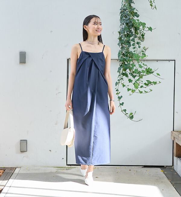 Rouge vif「【一部店舗限定】【2点セット】シングルジャケット&times;キャミワンピSET」|ノーカラージャケット|