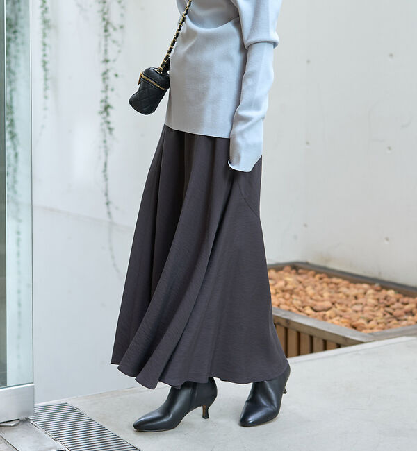 Rouge vif「【新色登場】切替マキシスカート」|スカート|