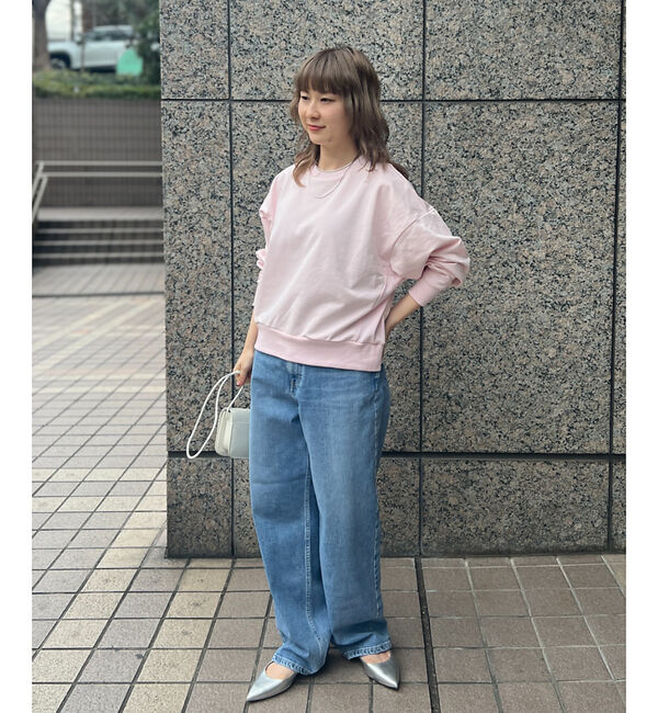 Rouge vif「【RED CARD/レッドカード】別注Dakota ルーズストレートデニム」|デニム|